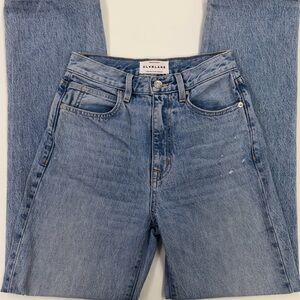 SLVRLAKE London Jean Heartache Wash Size 25 High Rise Straight